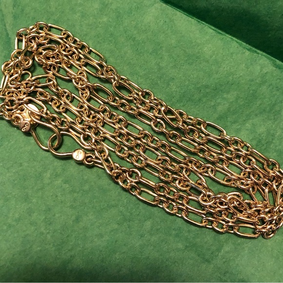 Mialisia “Adrift” gold tone neckkace. - Picture 4 of 4